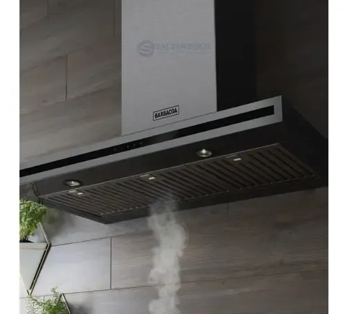 Campana Ormay Barbacoa B90 D Inox. 190w/luz Led 3v Gris