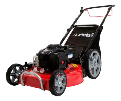 Cortadora De Césped A Nafta Petri 3004003 Con Bolsa 42l Motor 5hp Rojo