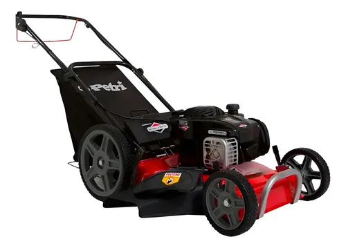 Cortadora De Césped A Nafta Petri 3004003 Con Bolsa 42l Motor 5hp Rojo