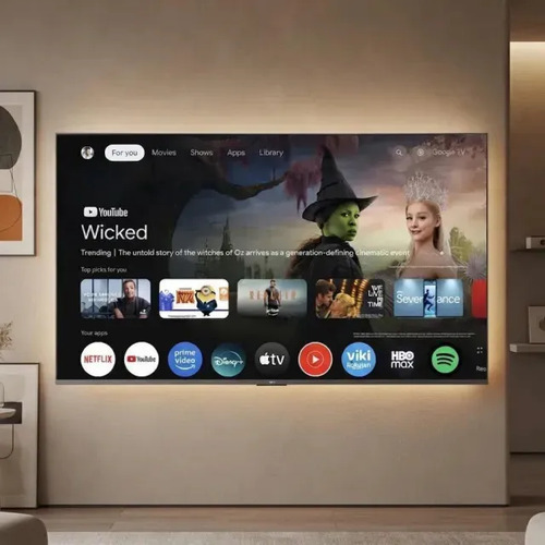 Led Smart 50  Telefunken 4k Google Tv Tk5026ug6g