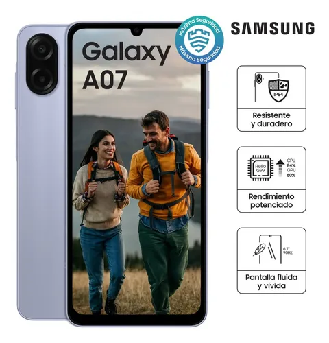 Samsung Galaxy A07 64gb Light Violet Violeta