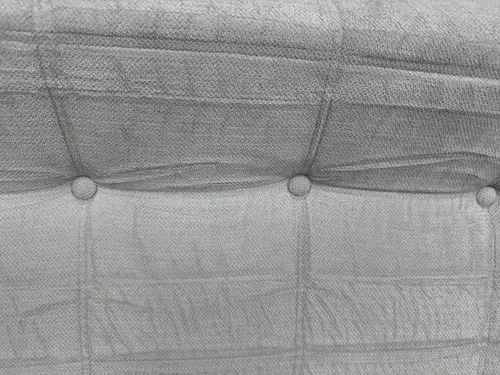 Sillón King-house Camelia 2 Cuerpos Alta Densidad Gris Gris Claro Liso