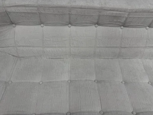 Sillón King-house Camelia 2 Cuerpos Alta Densidad Gris Gris Claro Liso
