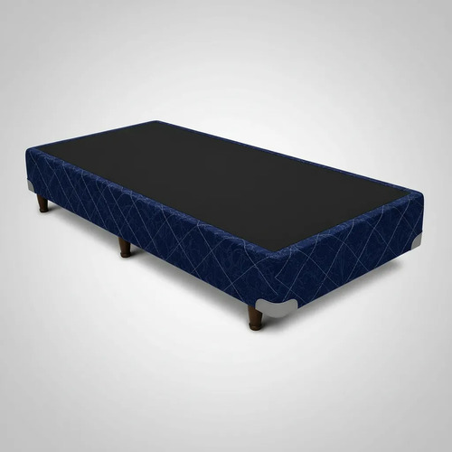 Sommier Base  King-house 0.80 X 2.00 Montreal Dark Blue Azul