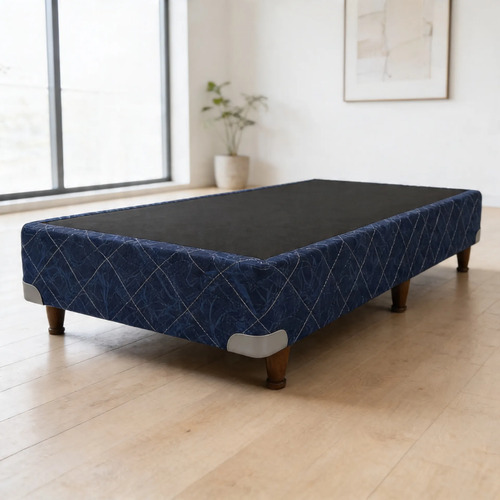 Sommier Base  King-house 0.80 X 2.00 Montreal Dark Blue Azul