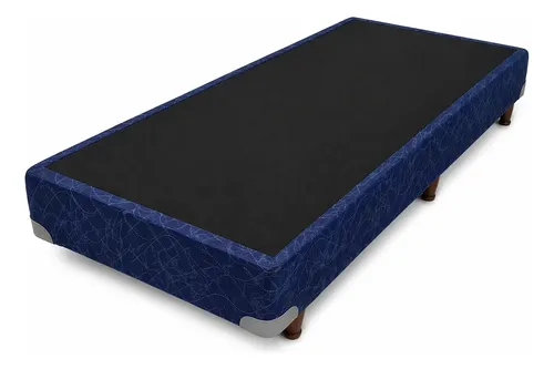 Sommier Base King-house 0.80 X 1.90 Tennessee Light Blue Azul