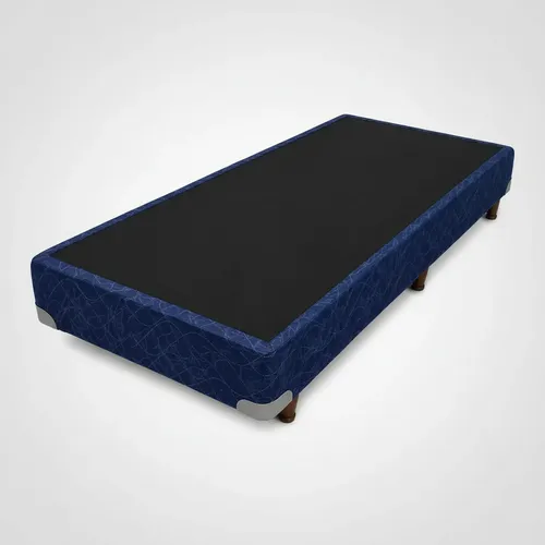 Sommier Base King-house 0.80 X 1.90 Tennessee Light Blue Azul