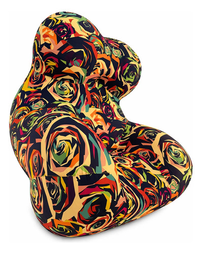 Sillón Puff King-house Loto Sofa Alta Densidad En Caja Multicolor