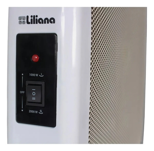 Calefactor Eléctrico Panel Liliana Cm700 Blanco Blanco Blanco