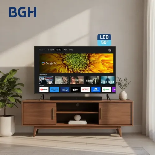 Tv Led Bgh 50  Smartv Uhd Googletv/hdmi/usb