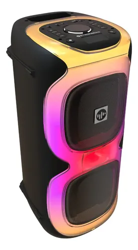 Parlante Portatil Stromberg Vibe-2 Bluet/luces/ecuali/80w Negro