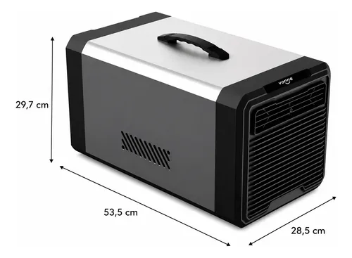 Aire Portatil Vonne 240w 479 Frigorias Temp 16 A 30 Gris