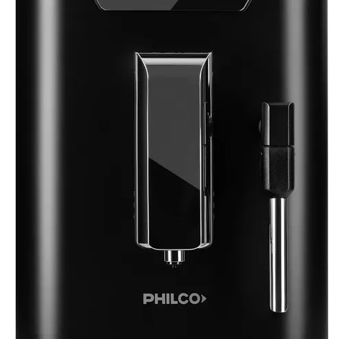 Cafetera Express Philco 1470 W Pantalla Digital Negro