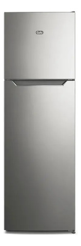 Heladera Gafa 311l Top Freezer Puerta Reversible Plata Hg Plateado