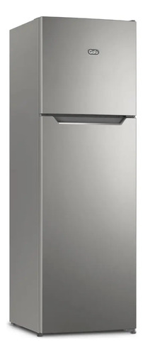 Heladera Gafa 311l Top Freezer Puerta Reversible Plata Hg Plateado