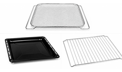 Horno Electrico Atma 20lts C/ Grill/ 7 Niv Coccion/negro Negro