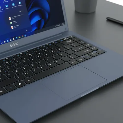 Notebook Gfast 14  N-154 Celn4020 4gb Ram /120ssd Win11 Gris