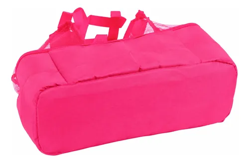 Bolso Playero Con Conservadora Termica Rosa Fuccia