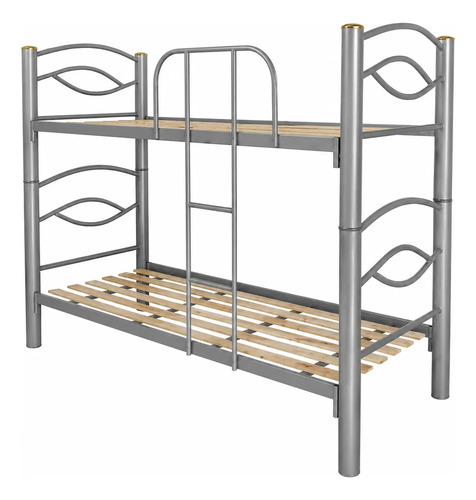 Cama Cucheta Caño Donnet Afrodita Caño 3  Gris Gris