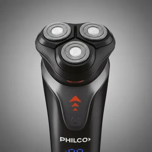 Afeitadora Philco Ae5305pp Negro Turbo Recortador De Patillas