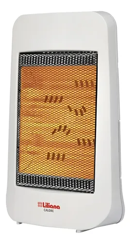 Estufa Liliana Infrarrojo Ci080 Calore 1400w Fija Blanco