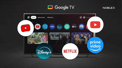 Smart Tv Noblex De 50 Pulgadas 4k Con Google Tv