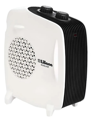 Caloventor Liliana Cfh510 2000w 2 Niv Pot C/selector Temp. Blanco/negro
