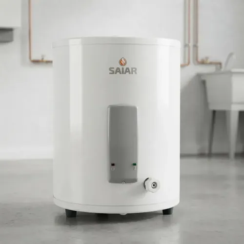 Termotanque Eléctrico Saiar 55 Litros Conexión Superior Protección Anticorrosiva Blanco