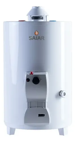 Termotanque A Gas Saiar Tpg050 Multigas 50l Blanco Protección Anticorrosiva