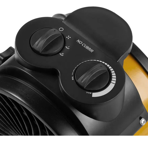 Calefactor Liliana Cfi700 Heatcyclone 2400w Industrial 2 Vel Amarillo