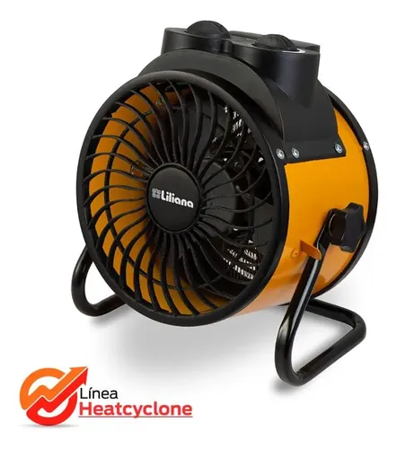 Calefactor Liliana Cfi700 Heatcyclone 2400w Industrial 2 Vel Amarillo