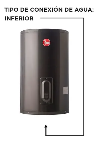 Termotanque Eléctrico Rheem Aee Tec085rh Gris Oscuro 85l