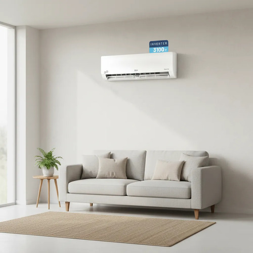 Aire Acondicionado Bgh Inverter Bsi37wcnx 220v Blanco Blanco