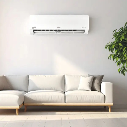 Aire Acondicionado Bgh Inverter Bsi37wcnx 220v Blanco Blanco