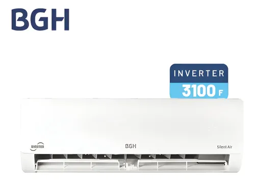 Aire Acondicionado Bgh Inverter Bsi37wcnx 220v Blanco Blanco