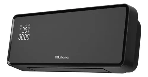 Turbocalefactor Tipo Split Liliana 2000w Color Negro Negro
