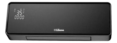 Turbocalefactor Tipo Split Liliana 2000w Color Negro Negro