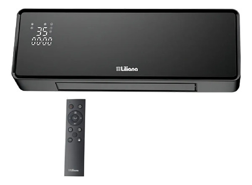 Turbocalefactor Tipo Split Liliana 2000w Color Negro Negro
