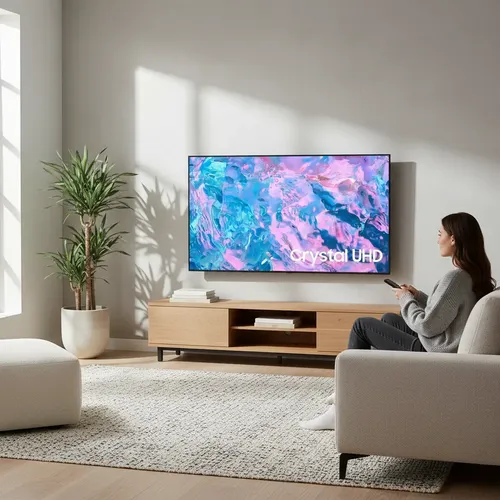 Smart Tv Samsung 55 Pulgadas Televisor Crystal Uhd 4k