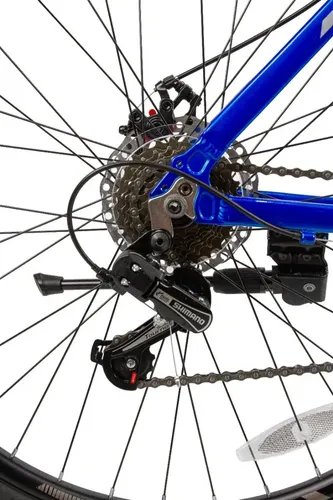 Bicicleta Gravity Rod.29 21 Velocidades/ Susp/freno Mecanico Azul Y Gris M/l
