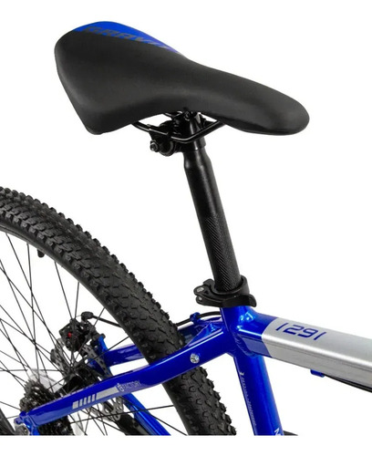 Bicicleta Gravity Rod.29 21 Velocidades/ Susp/freno Mecanico Azul Y Gris M/l