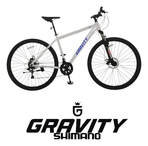 Bicicleta Mountain Bike Gravity Benz Rodado 29 Talle M/l Blanco