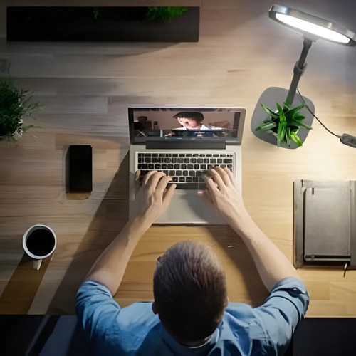Panel De Fotografía Etheos Con Luz Led Y Porta Celular