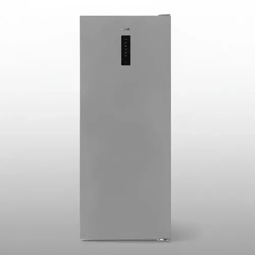 Freezer Kultek Vertical 252 Lts No Frost Ice Maker Silver Gris