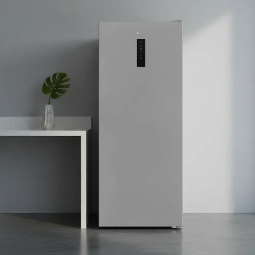 Freezer Kultek Vertical 252 Lts No Frost Ice Maker Silver Gris