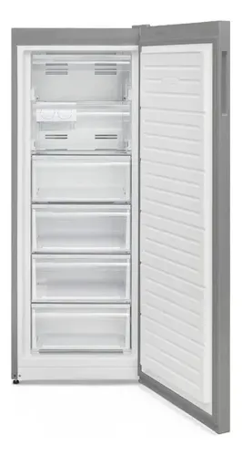Freezer Kultek Vertical 252 Lts No Frost Ice Maker Silver Gris