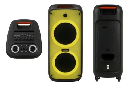 Torre Parlante Ambassador Inalambrico Bluetooth 120w Negro