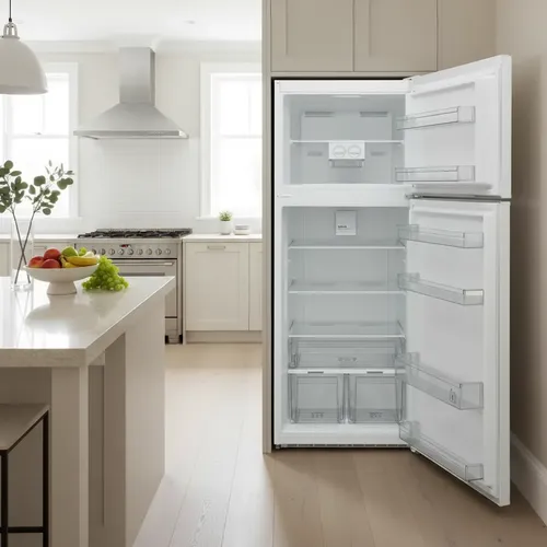 Heladera Kultek 445 Lts C/freezer/ice Blanca Inverter Blanco