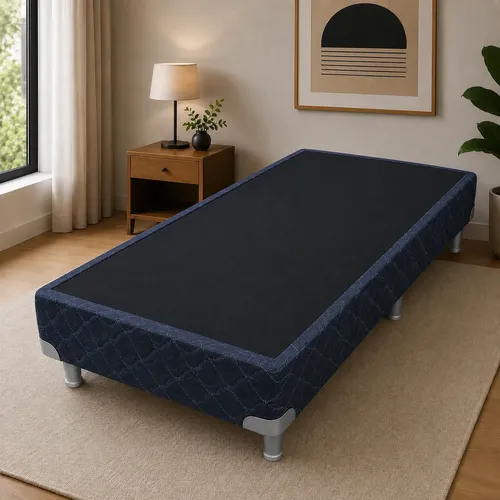 Sommier King-house 1.00 X 2.00 Luxemburgo Azul
