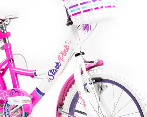 Bicicleta Stark Rod.20 Pink Nena C/canasto Rosa Rosa 138cm X 92cm